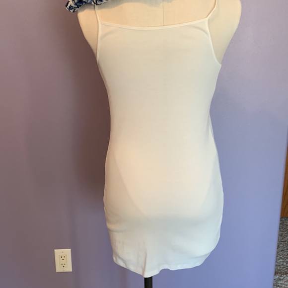Joie Dress with attached long Cotton Slip, size XS - Picture 14 of 16